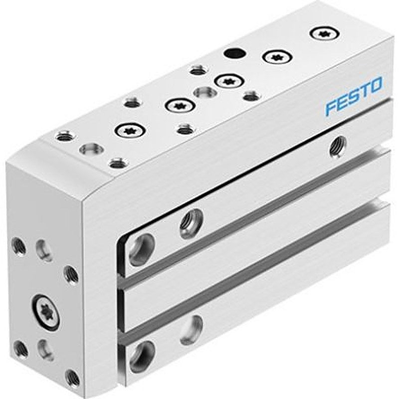 Festo Pneumatic Guided Cylinder - DGSS-16-40-E1A 16 mm Bore, DGSS Series, 40 mm Double Acting Acting