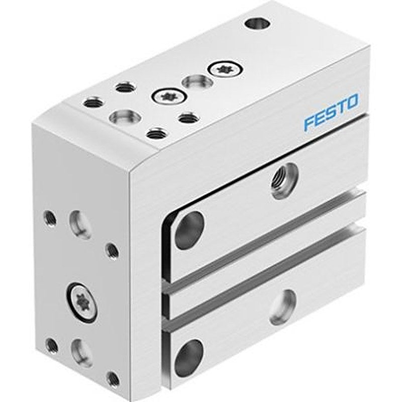 Festo Pneumatic Guided Cylinder - DGSS-20-10-E1A 20 mm Bore, DGSS Series, 10 mm Double Acting Acting