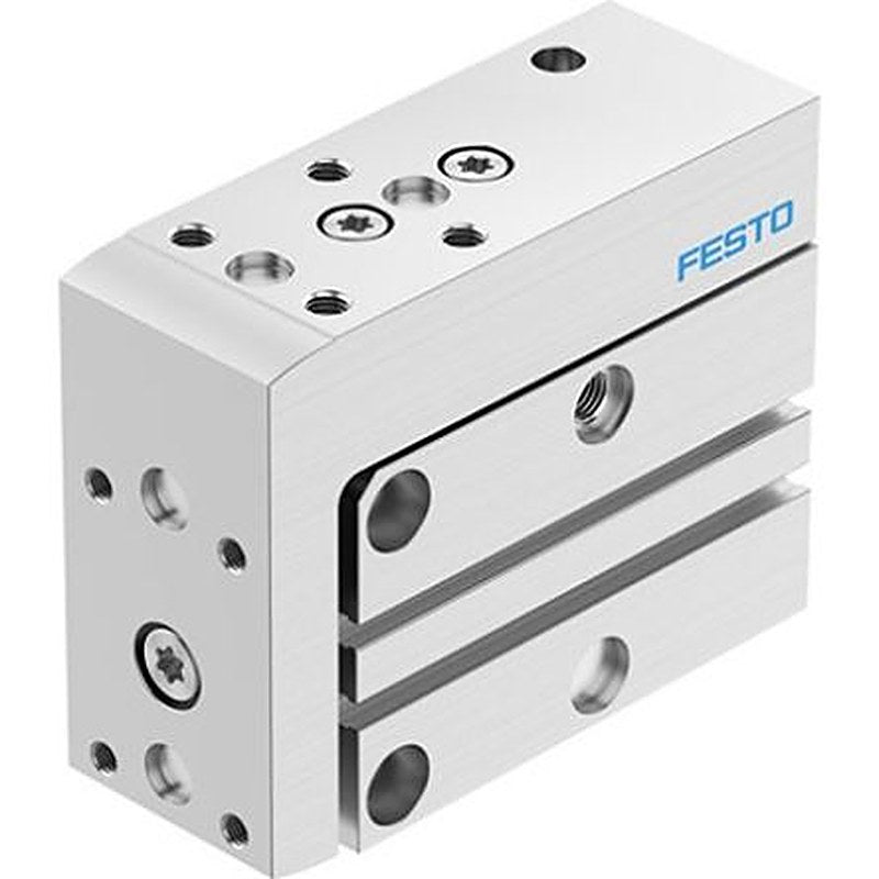 Festo Pneumatic Guided Cylinder - DGSS-20-15-E1A 20 mm Bore, DGSS Series, 15 mm Double Acting Acting
