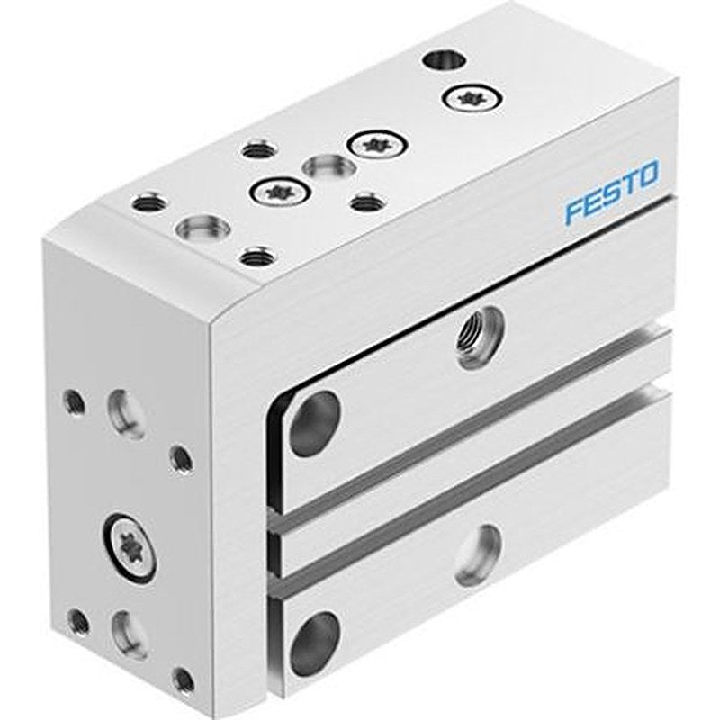Festo Pneumatic Guided Cylinder - DGSS-20-20-E1A 20 mm Bore, DGSS Series, 20 mm Double Acting Acting
