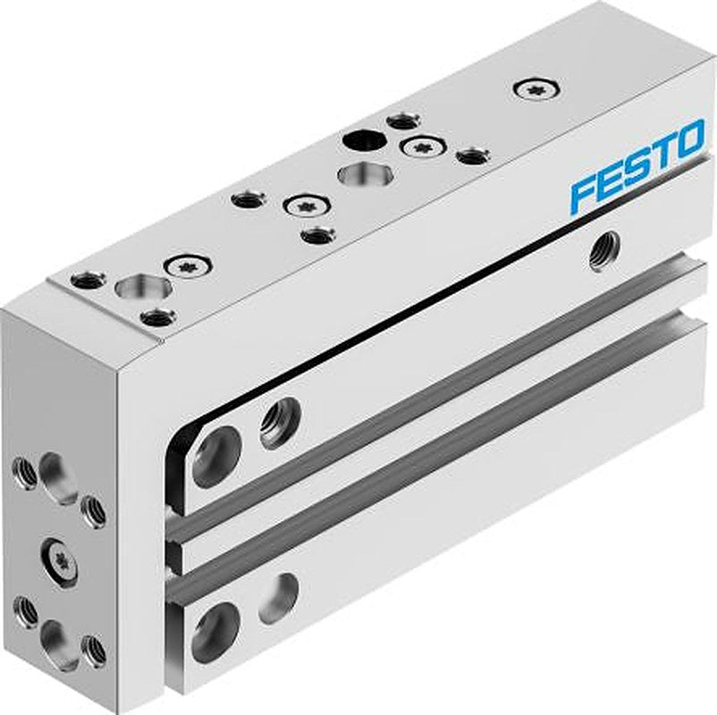 Festo Pneumatic Guided Cylinder - DGSS-6-40-E1A 6 mm Bore, DGSS Series, 40 mm Double Acting Acting