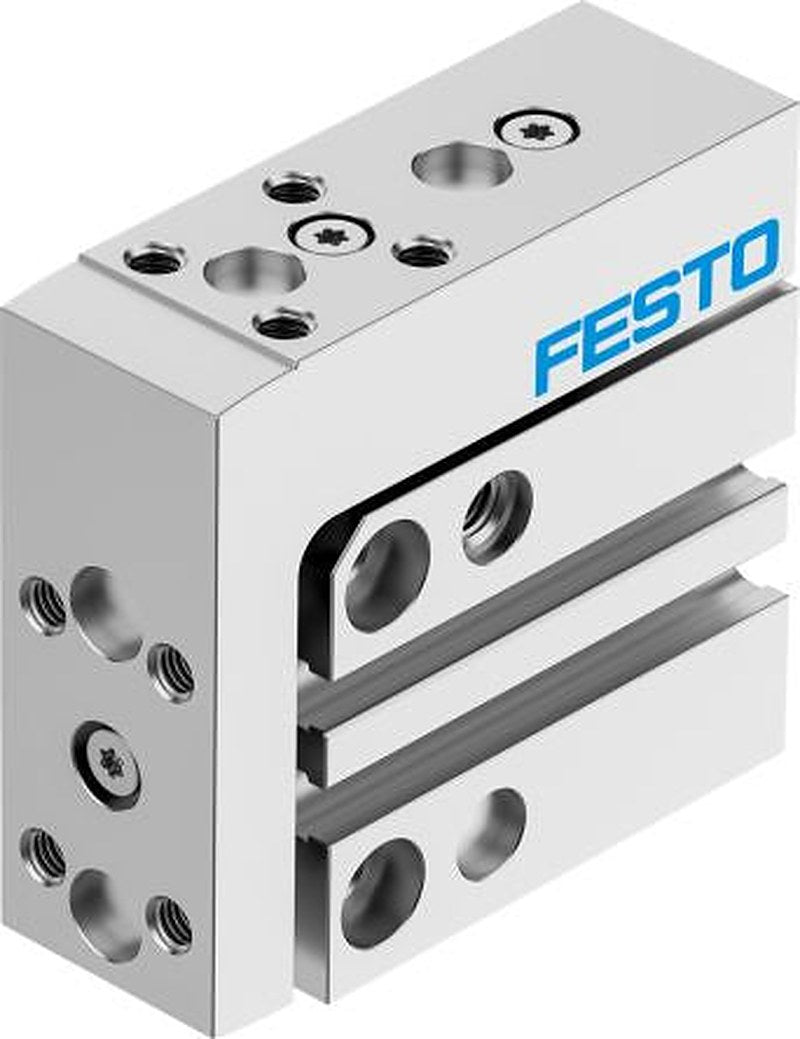 Festo Pneumatic Guided Cylinder - DGSS-6-5-E1A 6 mm Bore, DGSS Series, 5 mm Double Acting Acting