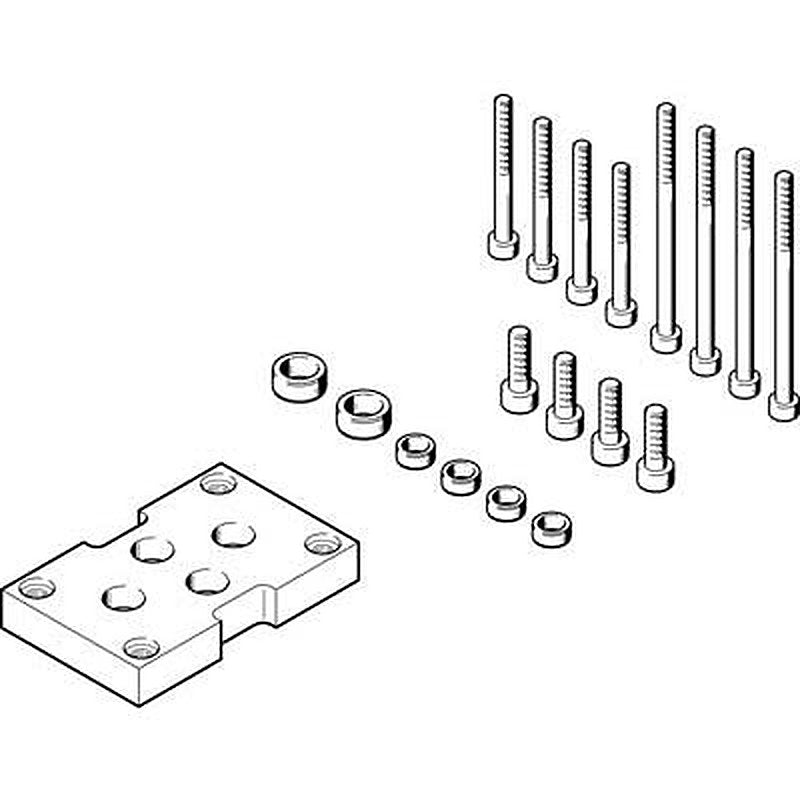 Festo Adapter Kit DHAA-G-G6-20-B8-40, For Use With Pneumatic Cylinder & Actuator
