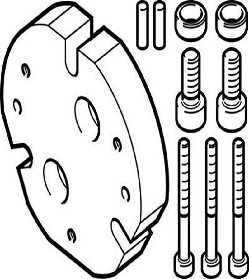 Festo Adapter Kit DHAA-G-Q11-25-B13-40, For Use With Grippers