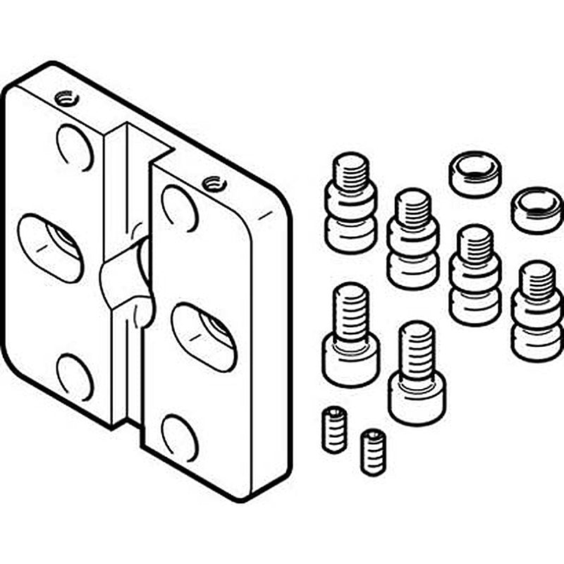 Festo Adapter Kit DHAA-G-Q5-25-B11-32, For Use With Pneumatic Cylinder & Actuator