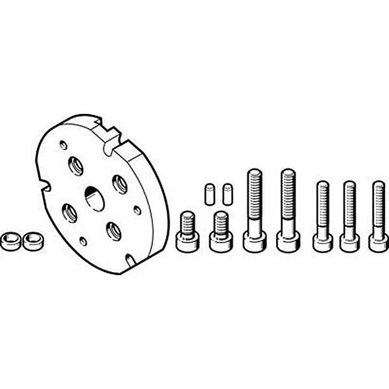 Festo Adapter Kit DHAA-G-Q5-25-B13-40, For Use With Grippers