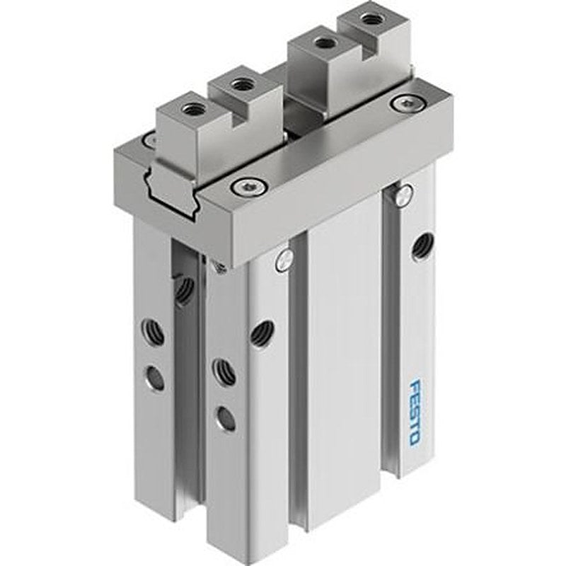 Festo 2 Finger Double Acting Action Pneumatic Gripper, DHPC-16-A-NO-S-2, Parallel Gripping Type
