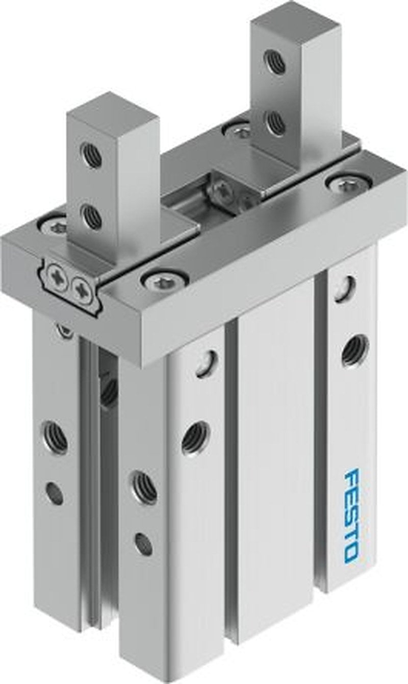 Festo 2 Finger Double Acting Action Pneumatic Gripper, DHPC-25-A-S, Parallel Gripping Type