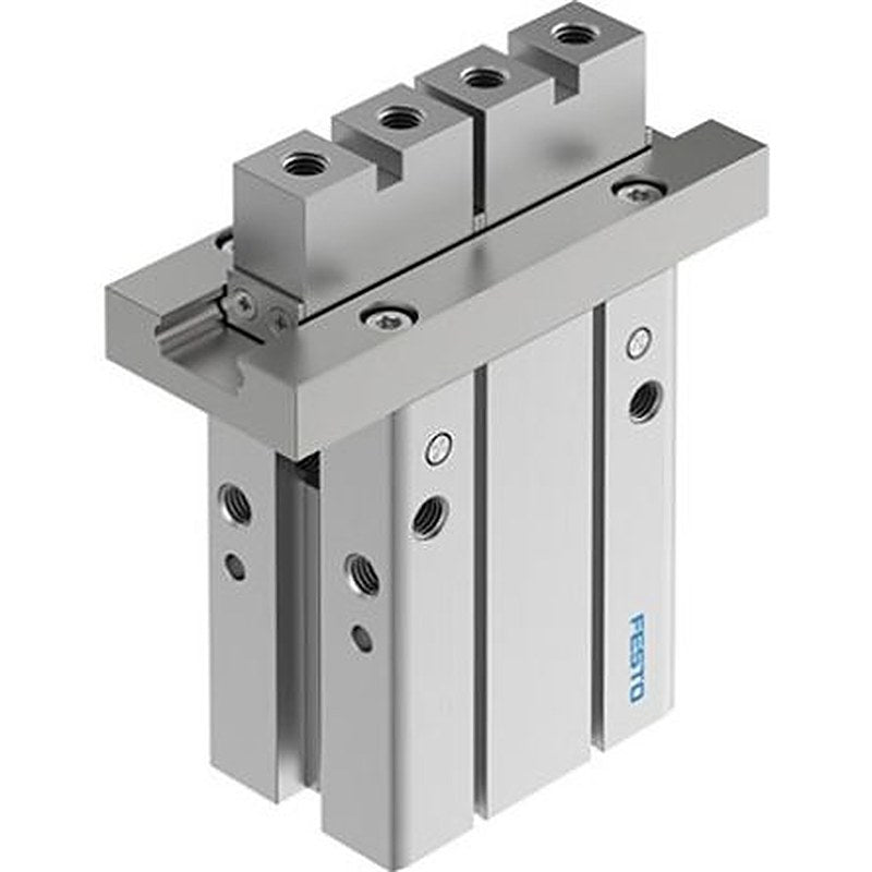 Festo 2 Finger Double Acting Action Pneumatic Gripper, DHPC-40-A-NC-S-2, Parallel Gripping Type