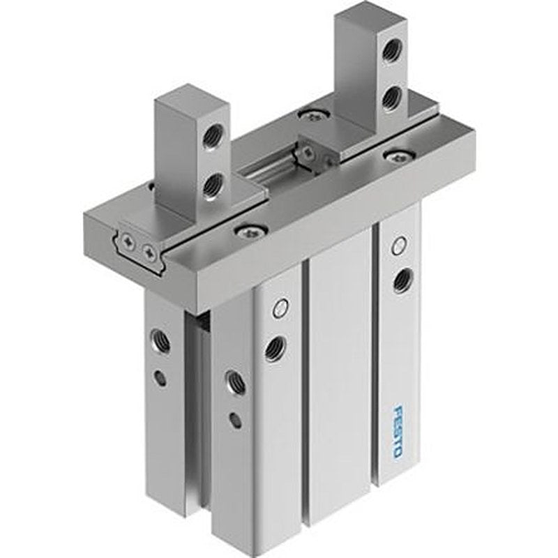 Festo 2 Finger Double Acting Action Pneumatic Gripper, DHPC-40-A-NO-S-1, Parallel Gripping Type