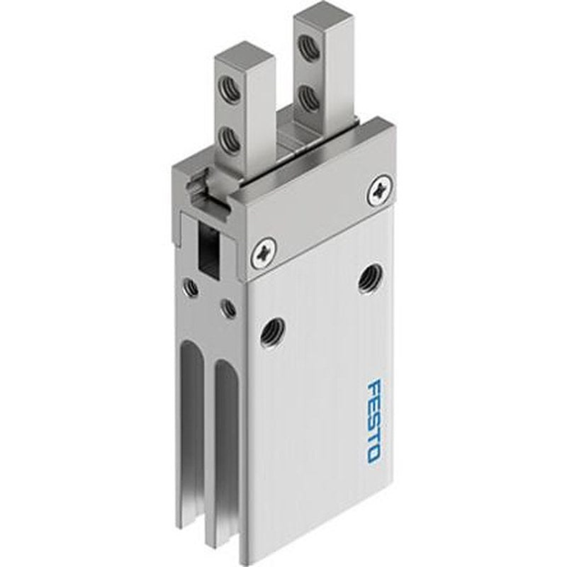 Festo 2 Finger Double Acting Action Pneumatic Gripper, DHPC-6-A-NC-S, Parallel Gripping Type