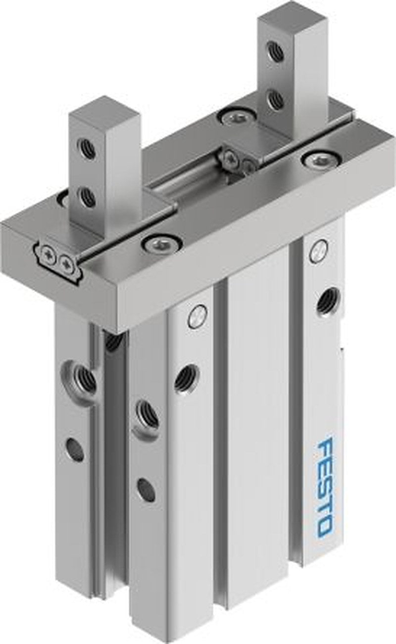 Festo 2 Finger Single Acting Action Pneumatic Gripper, DHPC-L-20-A-NO-S, Parallel Gripping Type
