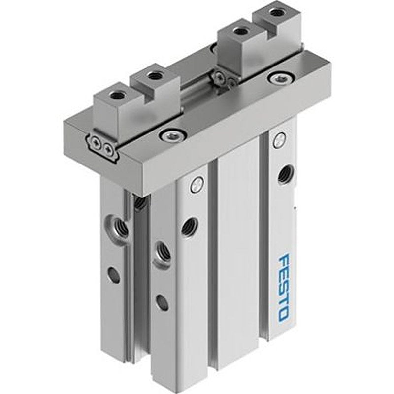 Festo 2 Finger Double Acting Action Pneumatic Gripper, DHPC-L-20-A-S-2, Parallel Gripping Type