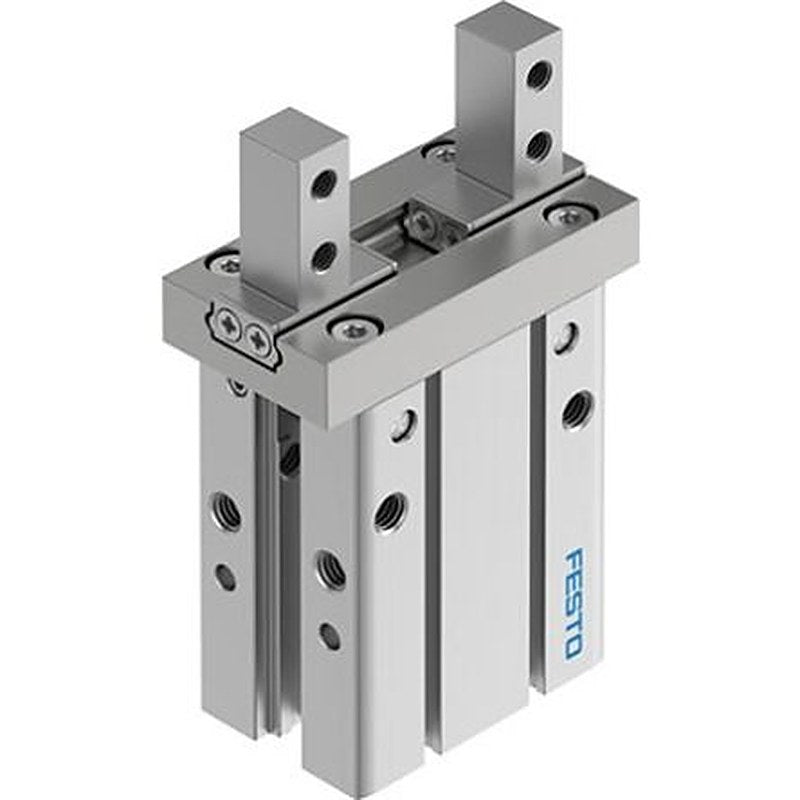 Festo 2 Finger Double Acting Action Pneumatic Gripper, DHPC-L-25-A-B-1, Parallel Gripping Type