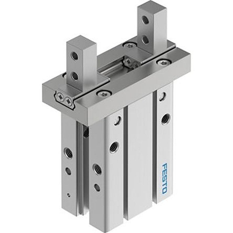 Festo 2 Finger Double Acting Action Pneumatic Gripper, DHPC-L-25-A-B, Parallel Gripping Type
