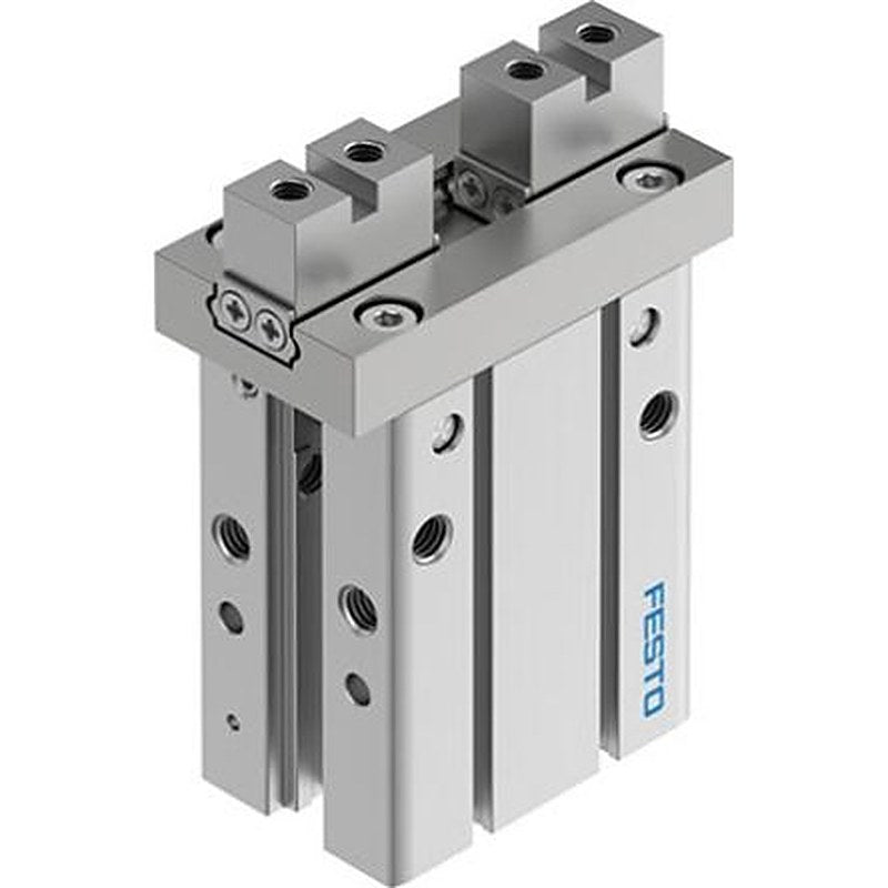 Festo 2 Finger Double Acting Action Pneumatic Gripper, DHPC-L-25-A-NO-S, Parallel Gripping Type