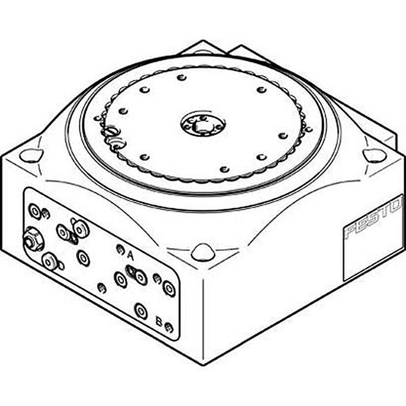 Festo Indexing Table DHTG-90-24-A, For Use With Pneumatic Cylinder & Actuator