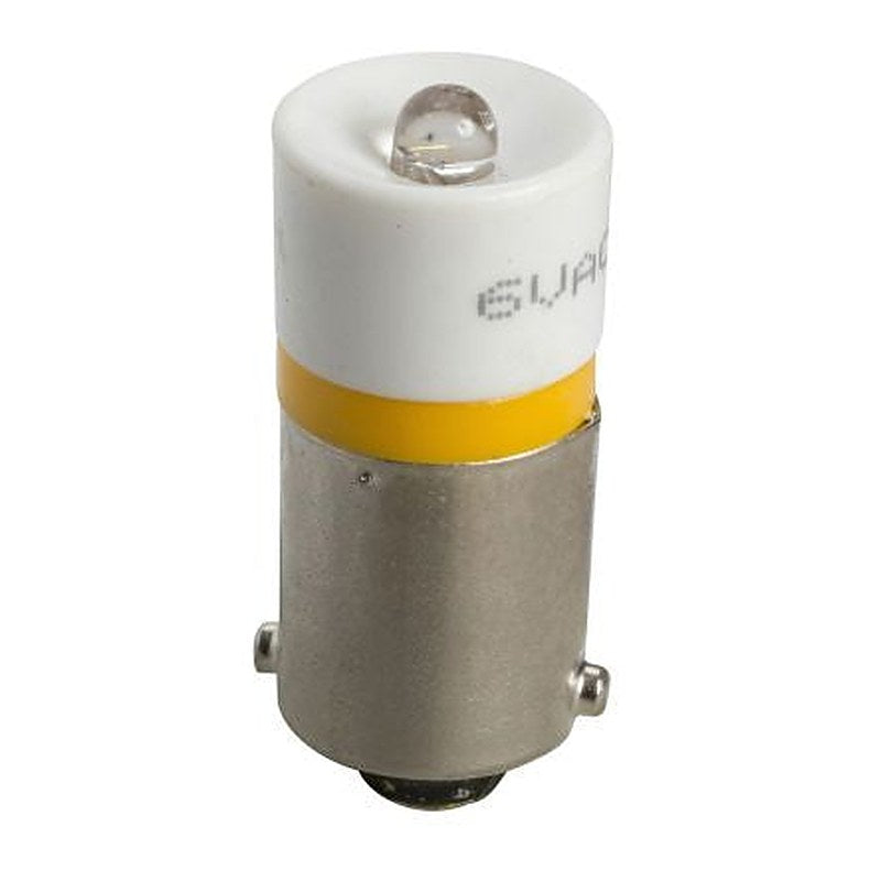 Schneider Electric Orange LED Reflector Lamp, BA9 Base
