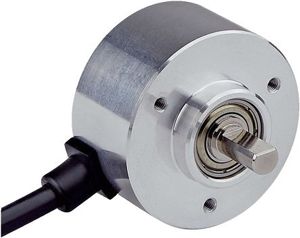 SICK DLS40E Series Incremental Incremental Encoder 4.5V, 1024 ppr ppr, RS422, TTL Signal, Solid Type, 6 mm Shaft
