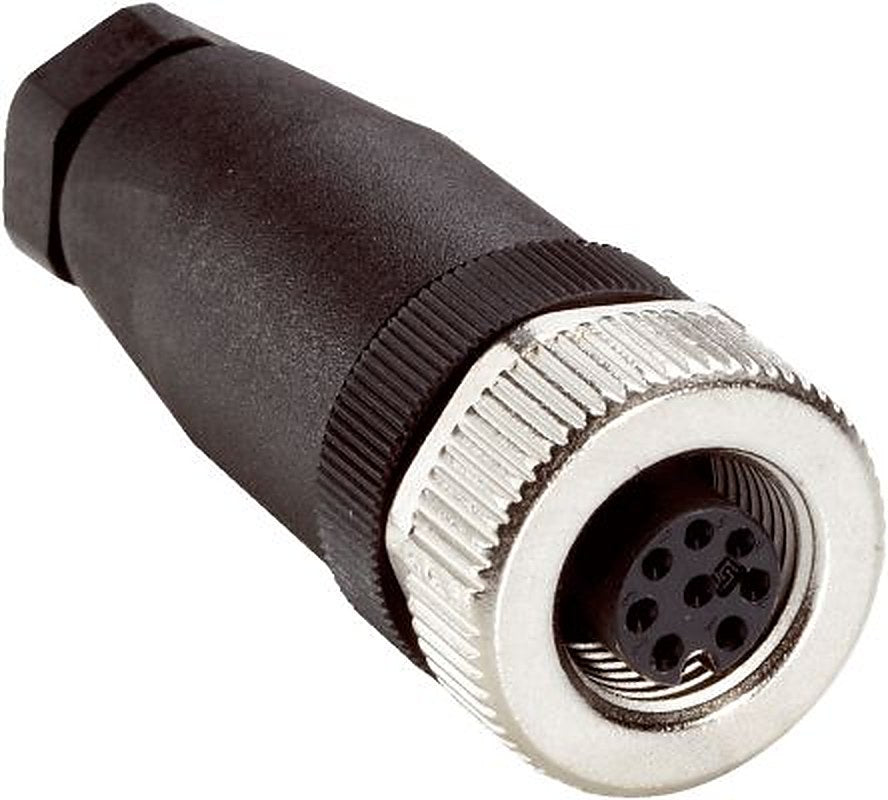SICK Cable, 8 Contacts, Cable, M12 Connector, Socket, Female, IP67, STE Series