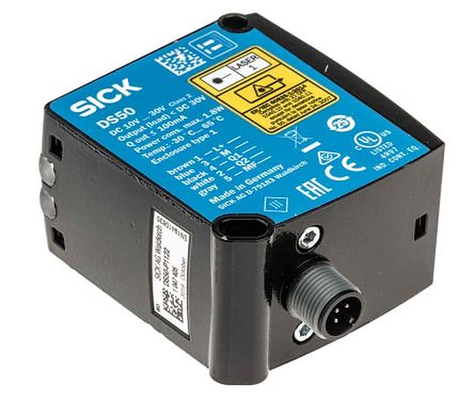 SICK Background Suppression Distance Sensor, Block Sensor