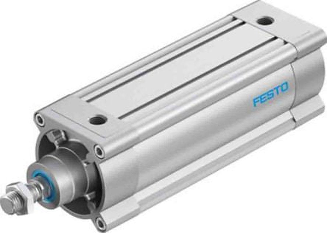 Festo Pneumatic Piston Rod Cylinder - 1384897 100 mm Bore, 200 mm DSBC Series, Double Acting Acting