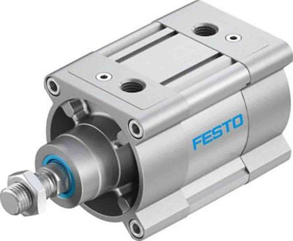 Festo Pneumatic Piston Rod Cylinder - 1384804 100 mm Bore, 25 mm DSBC Series, Double Acting Acting
