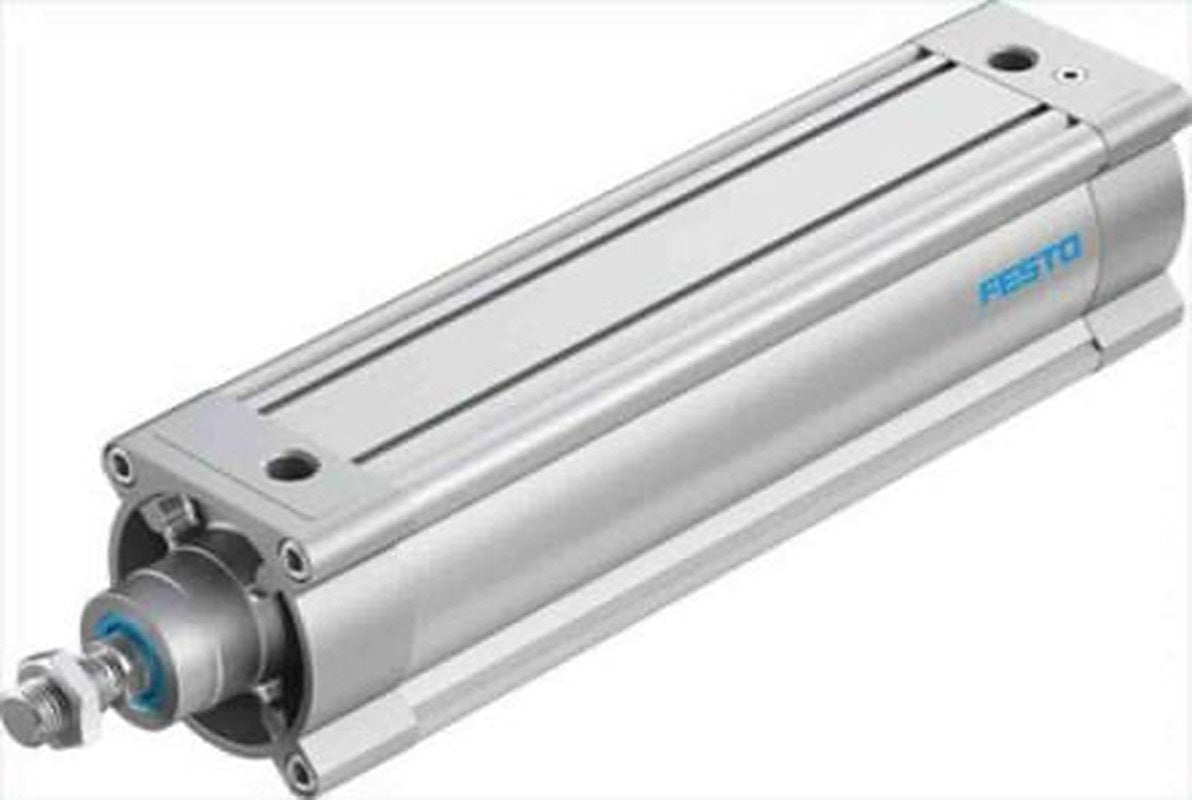 Festo Pneumatic Piston Rod Cylinder - 1384899 100 mm Bore, 320 mm DSBC Series, Double Acting Acting