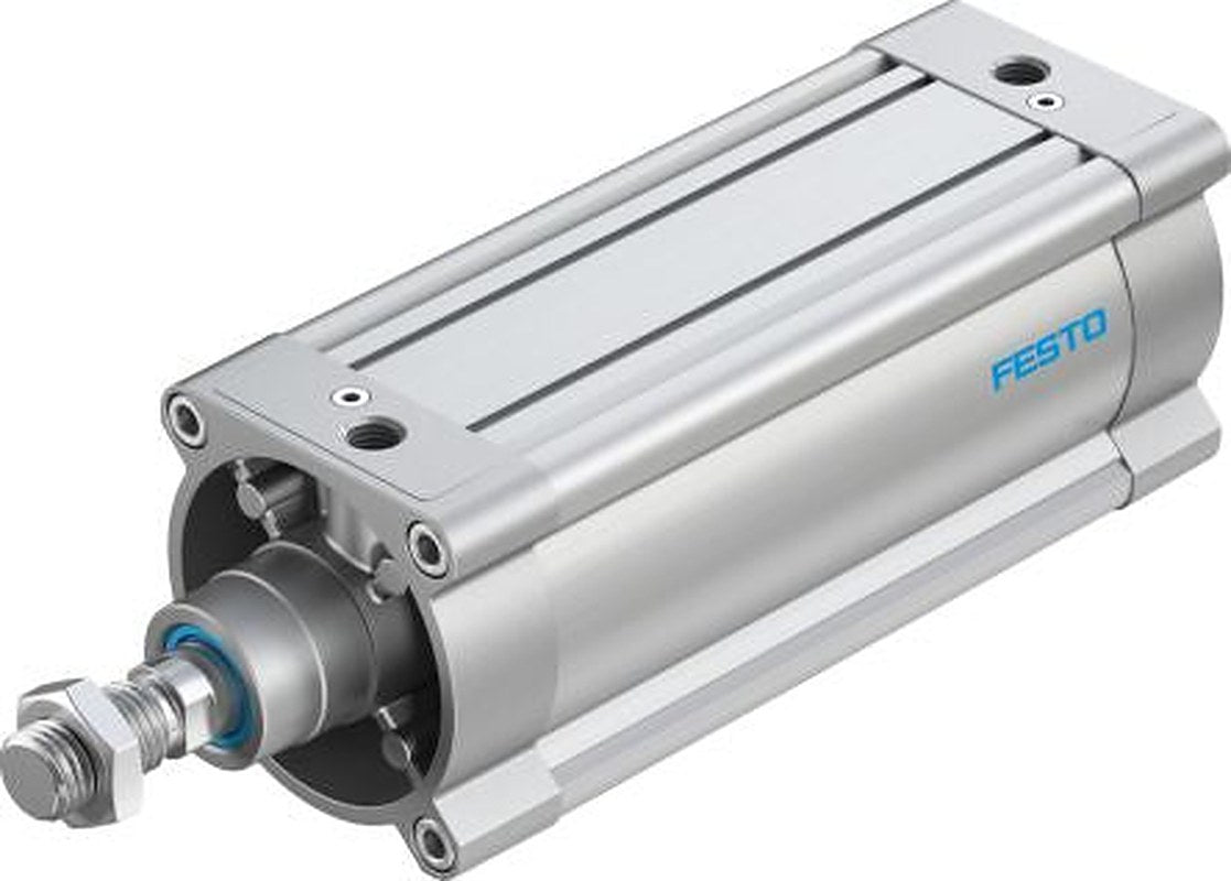 Festo Pneumatic Piston Rod Cylinder - 1804963 125 mm Bore, 200 mm DSBC Series, Double Acting Acting