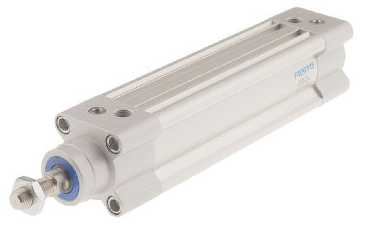 Festo Pneumatic Piston Rod Cylinder - 1376426 32 mm Bore, 100 mm DSBC Series, Double Acting Acting