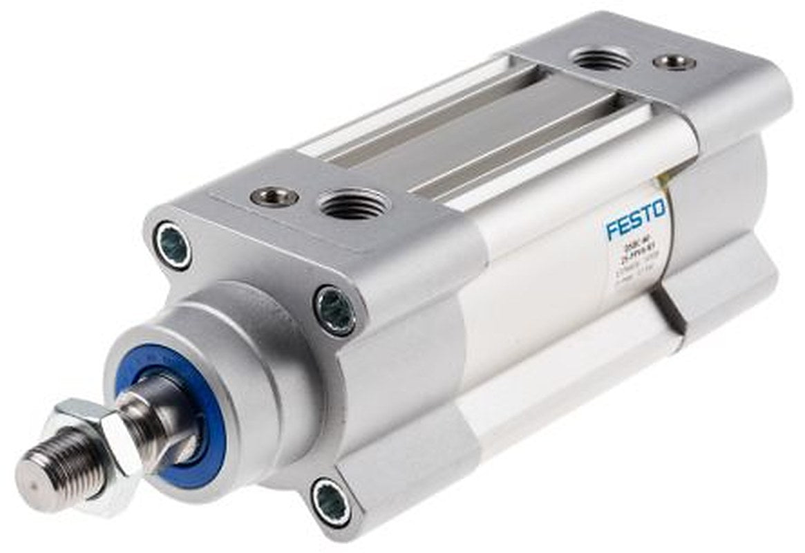 Festo Pneumatic Piston Rod Cylinder - 1376656 40 mm Bore, 25 mm DSBC Series, Double Acting Acting