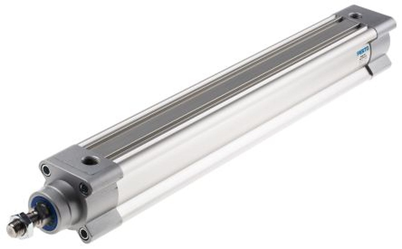 Festo Pneumatic Piston Rod Cylinder - 2123785 40 mm Bore, 300 mm DSBC Series, Double Acting Acting