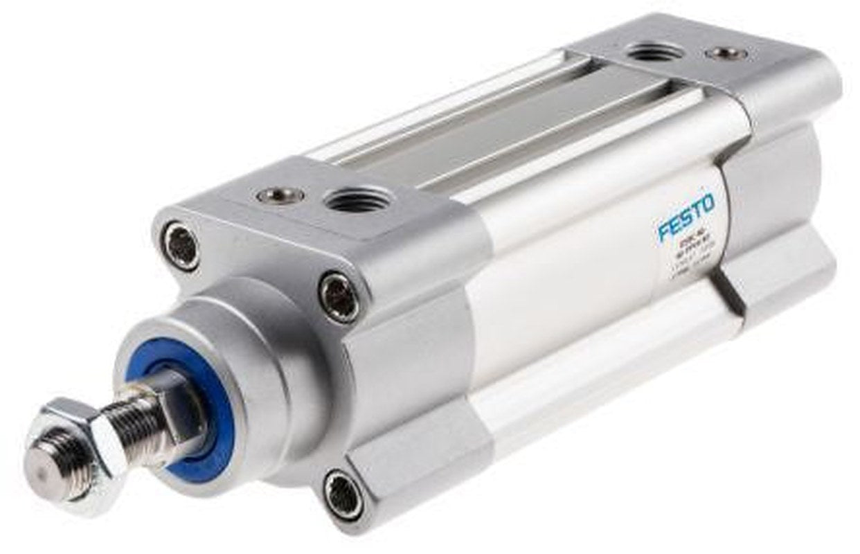 Festo Pneumatic Piston Rod Cylinder - 1376904 40 mm Bore, 40 mm DSBC Series, Double Acting Acting