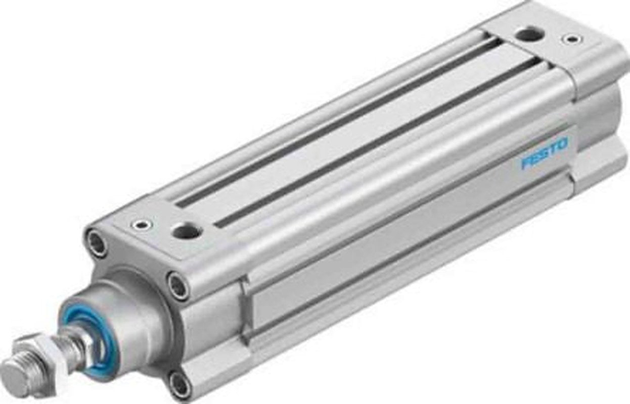 Festo Pneumatic Piston Rod Cylinder - 3659477 50 mm Bore, 150 mm DSBC-50-150-D3-PPVA-N3 Series, Double Acting Acting