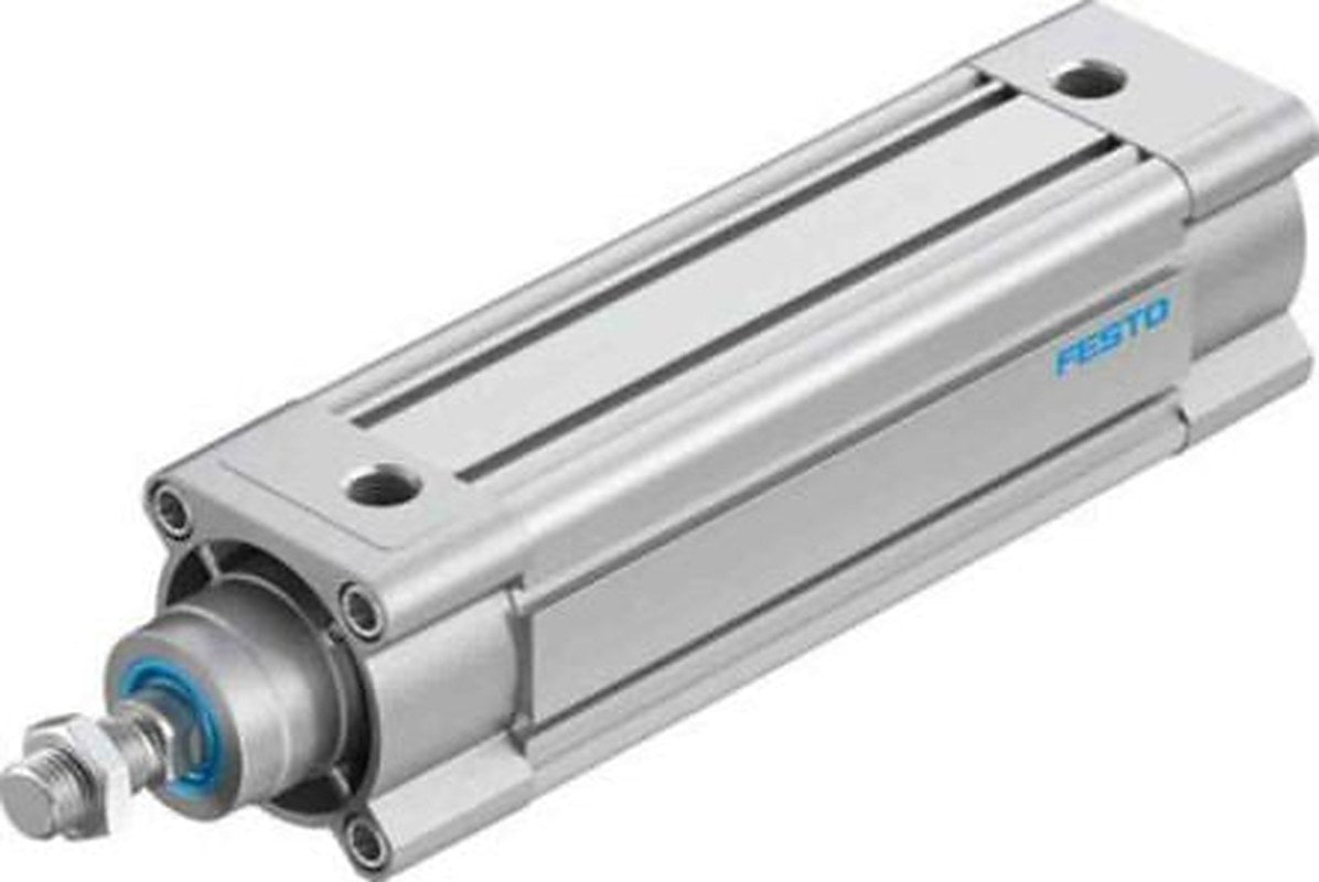 Festo Pneumatic Piston Rod Cylinder - 3657822 63 mm Bore, 160 mm DSBC-63-160-D3-PPSA-N3 Series, Double Acting Acting