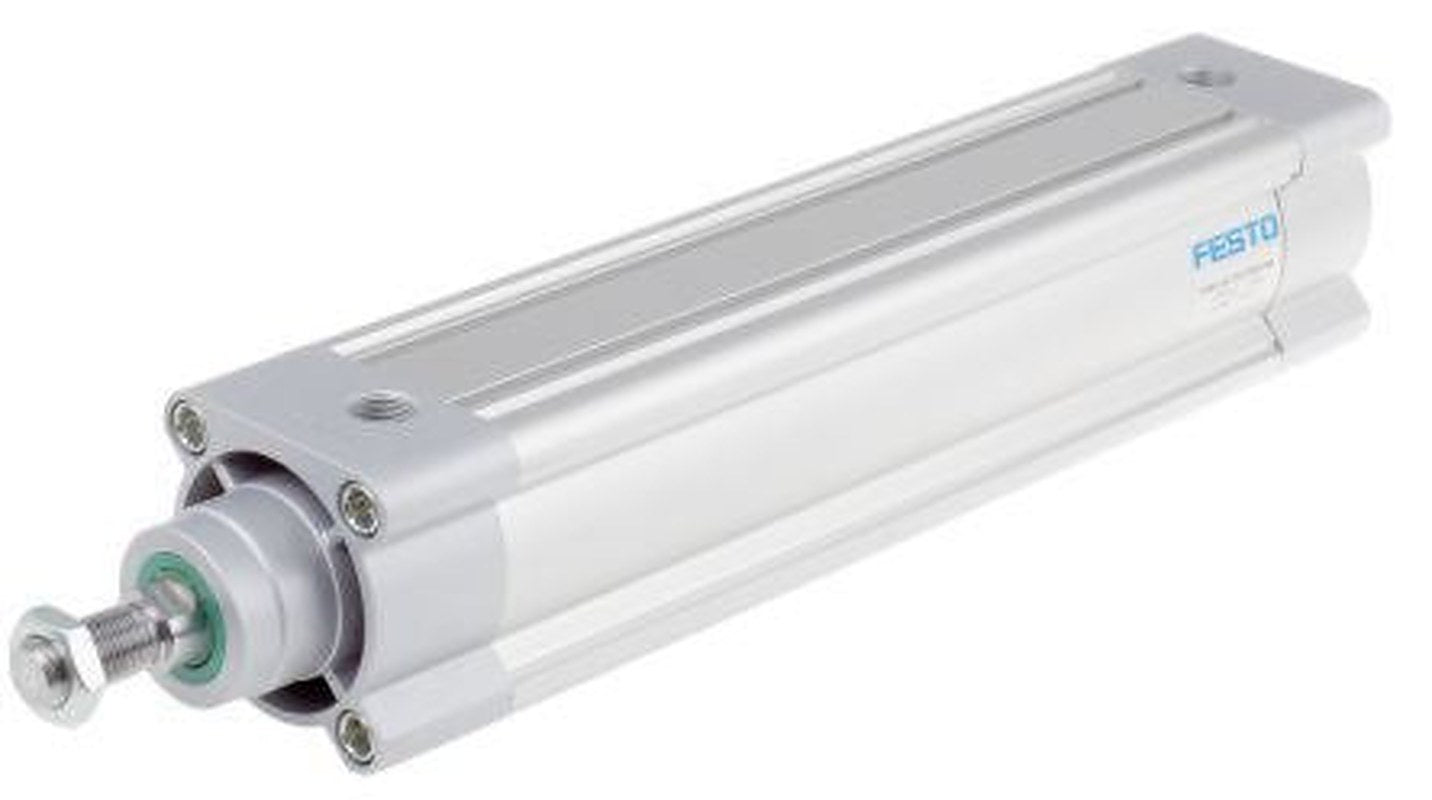 Festo Pneumatic Piston Rod Cylinder - 1383586 63 mm Bore, 250 mm DSBC Series, Double Acting Acting