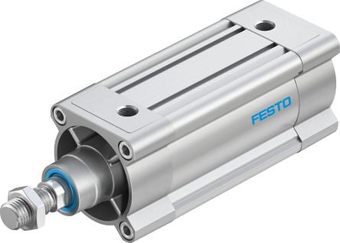 Festo Pneumatic Piston Rod Cylinder - 1383370 80 mm Bore, 100 mm DSBC Series, Double Acting Acting