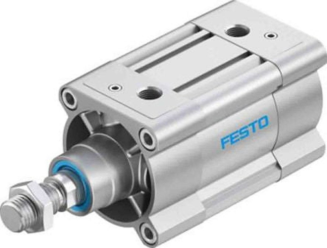 Festo Pneumatic Piston Rod Cylinder - 2126595 80 mm Bore, 30 mm DSBC Series, Double Acting Acting