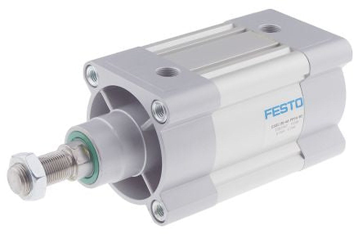 Festo Pneumatic Piston Rod Cylinder - 1383367 80 mm Bore, 40 mm DSBC Series, Double Acting Acting