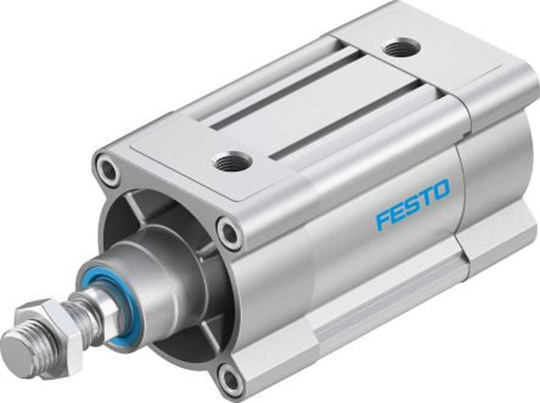 Festo Pneumatic Piston Rod Cylinder - 1383368 80 mm Bore, 50 mm DSBC Series, Double Acting Acting