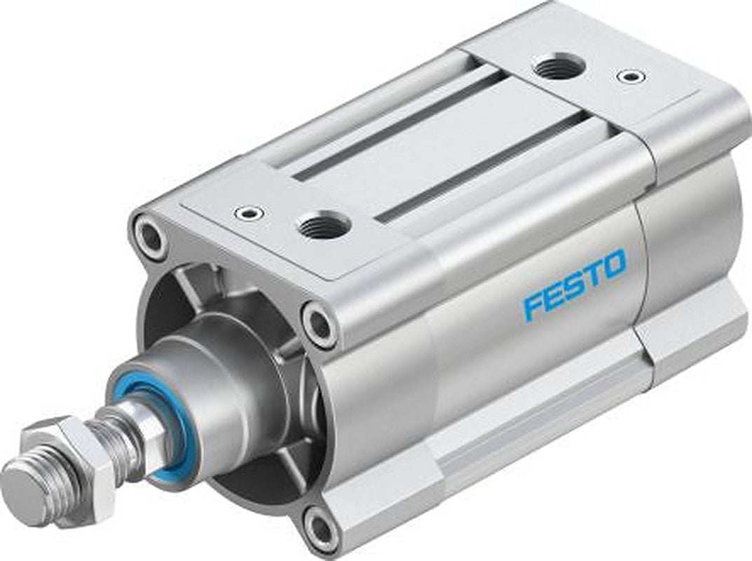 Festo Pneumatic Piston Rod Cylinder - 1383335 80 mm Bore, 50 mm DSBC Series, Double Acting Acting