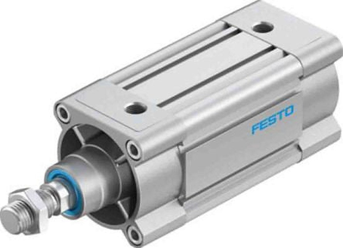 Festo Pneumatic Piston Rod Cylinder - 3656861 80 mm Bore, 80 mm DSBC Series, Double Acting Acting
