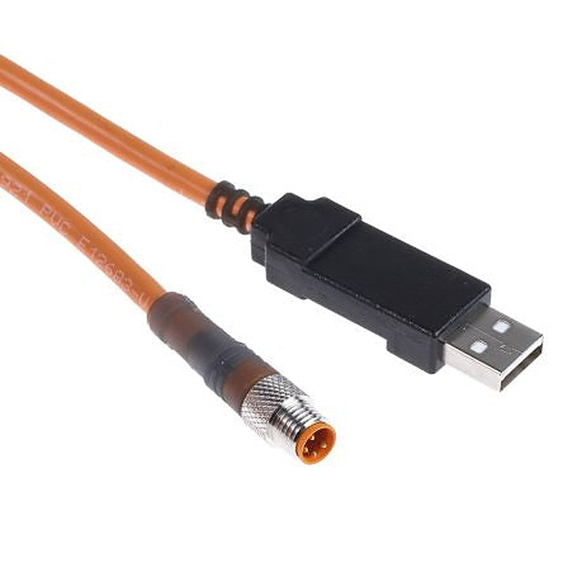 SICK Male 4 way M8, Straight to Male USB Type A Sensor Actuator Cable, 2 m