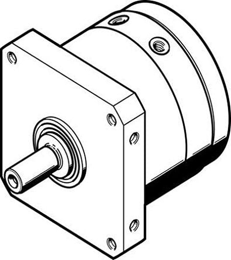 Festo 10 bar Double Acting Action Pneumatic Rotary Actuator, 40 mm Bore, 270 °