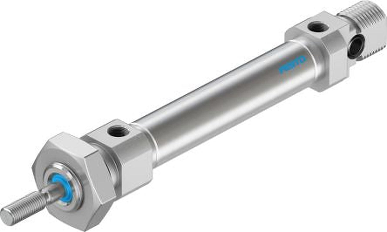Festo 30 mm Pneumatic Piston Rod Cylinder - 1908253 DSNU Series, Double Acting Acting