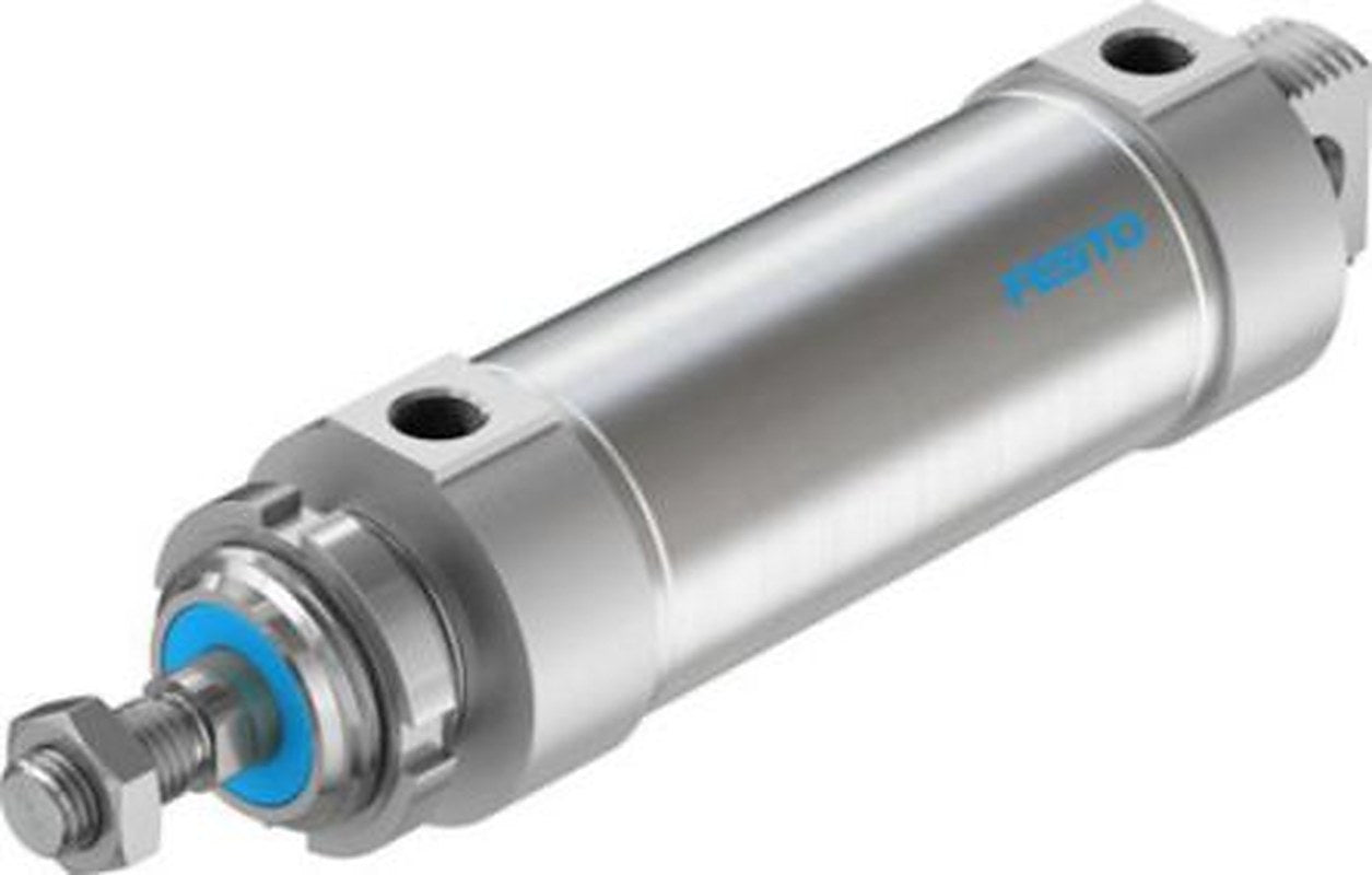 Festo 100 mm Pneumatic Roundline Cylinder - 559329 DSNU-63-100-PPS-A Series, Double Acting Acting
