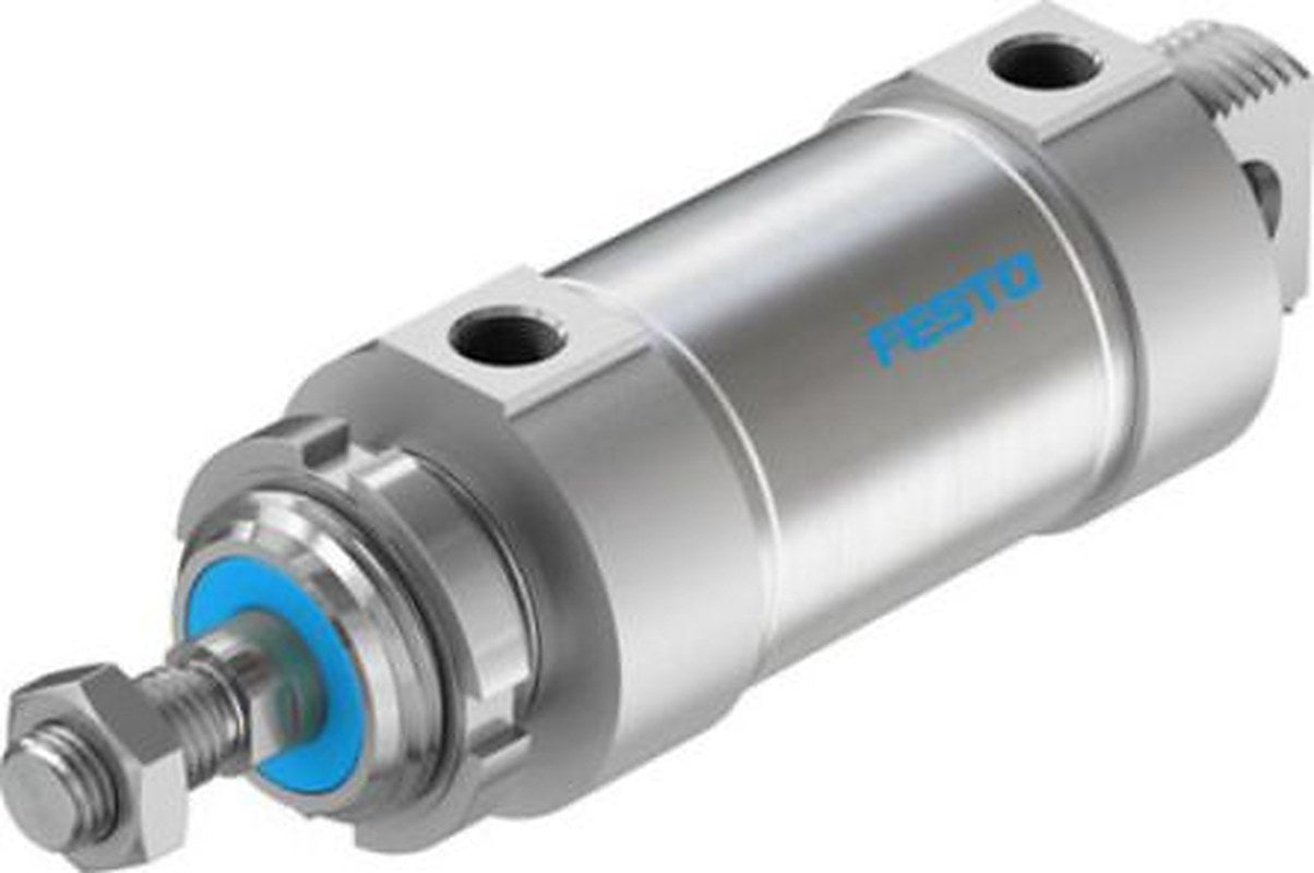 Festo 40 mm Pneumatic Roundline Cylinder - 196051 DSNU Series, Double Acting Acting