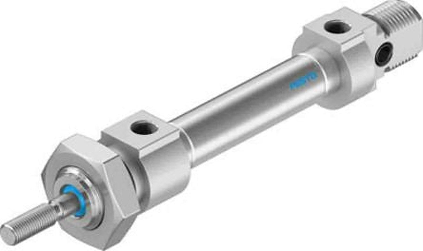 Festo 15 mm Pneumatic Piston Rod Cylinder - 1908247 DSNU-8-15-P-A Series, Double Acting Acting