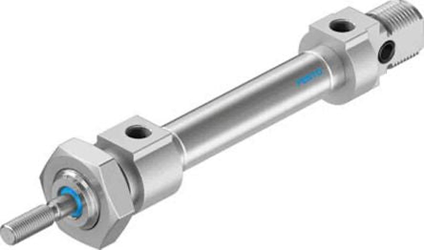 Festo 20 mm Pneumatic Piston Rod Cylinder - DSNU-8-20-P-A Series, Double Acting Acting