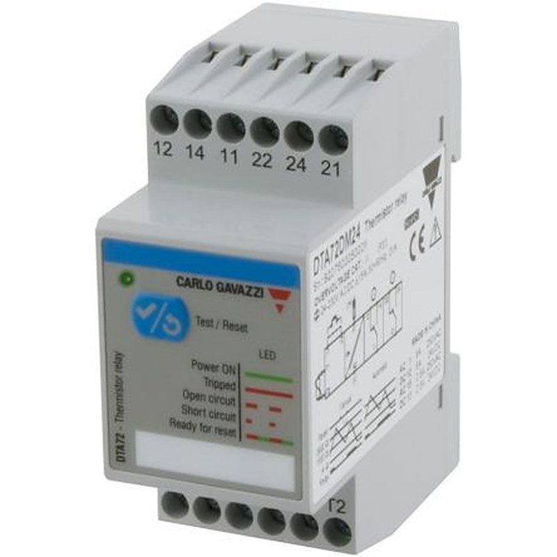 Carlo Gavazzi Monitoring Relay, 1 Phase, SPDT, DIN Rail, 24V ac, 240 V ac